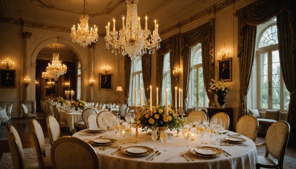 Gastronomie raffinée au cœur des palaces