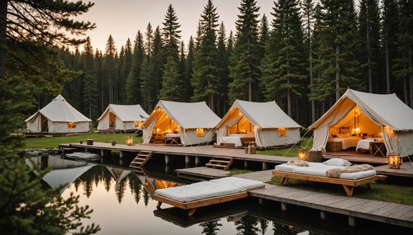 Le confort et les services des campings haut de gamme